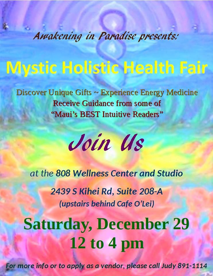 Mystic Holistic Health Fair » Conscious Maui